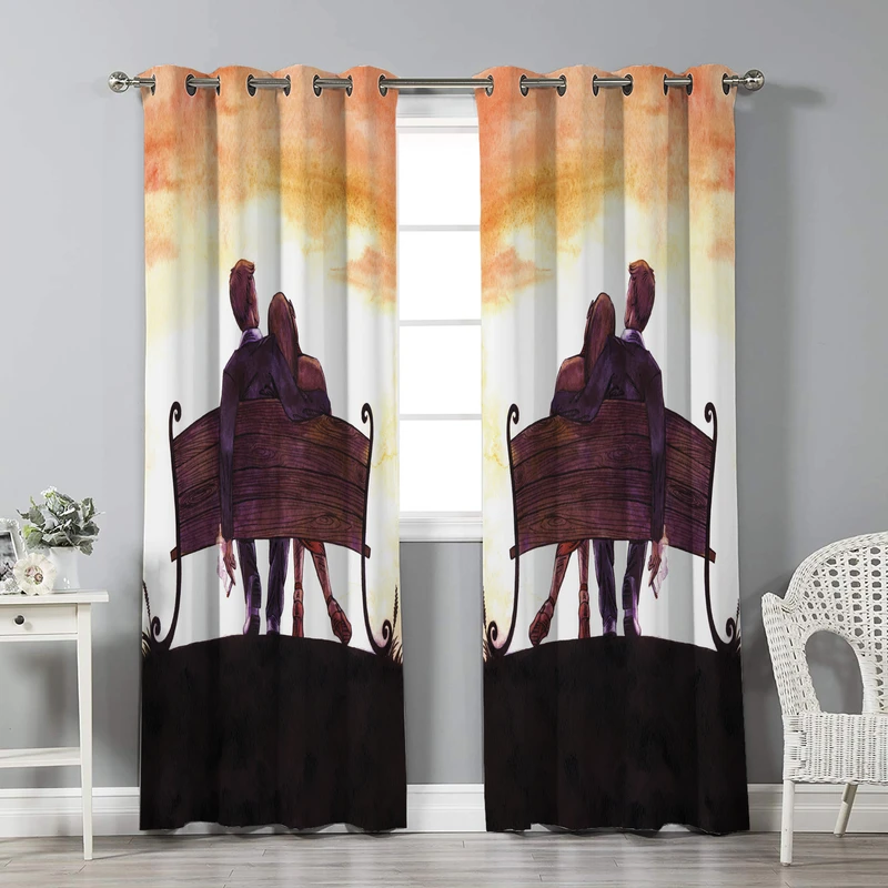 پرده نیروانا مدل pm1661 سایز 280 × 140 سانتی متر