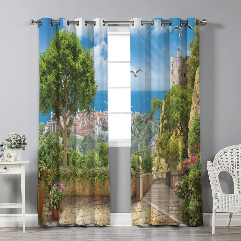 پرده نیروانا مدل pm1658 سایز 280 × 140 سانتی متر