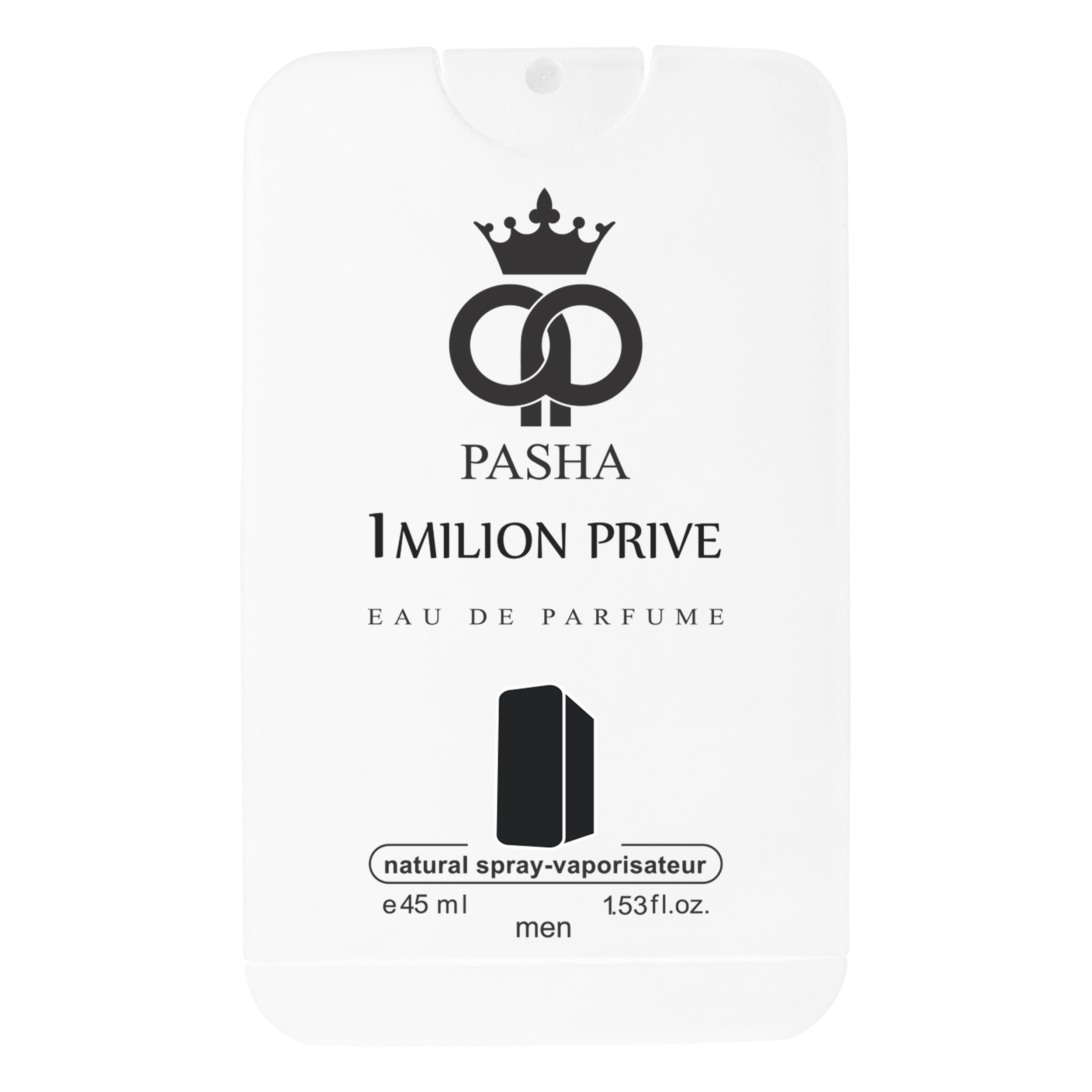 عطر جیبی مردانه پاشا مدل 1 MILION PRIVE  حجم 45 میلی لیتر