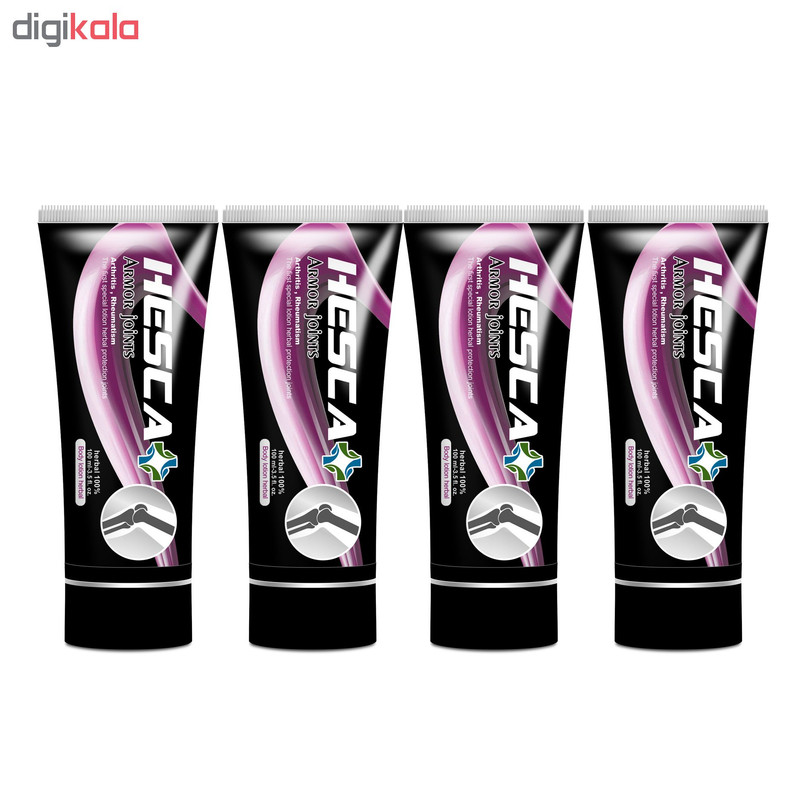 لوسیون ضد درد هسکا مدل ARMOR JOINTS حجم 100 میلی لیتر مجموعه 4 عددی