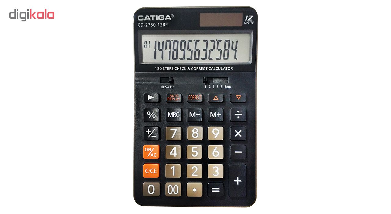 ماشین حساب کاتیگا  مدل CD-2750-12RP