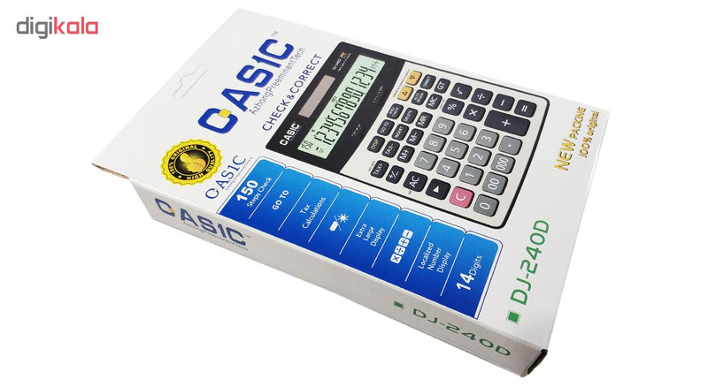 ماشین حساب کاسیک مدل DJ-240D
