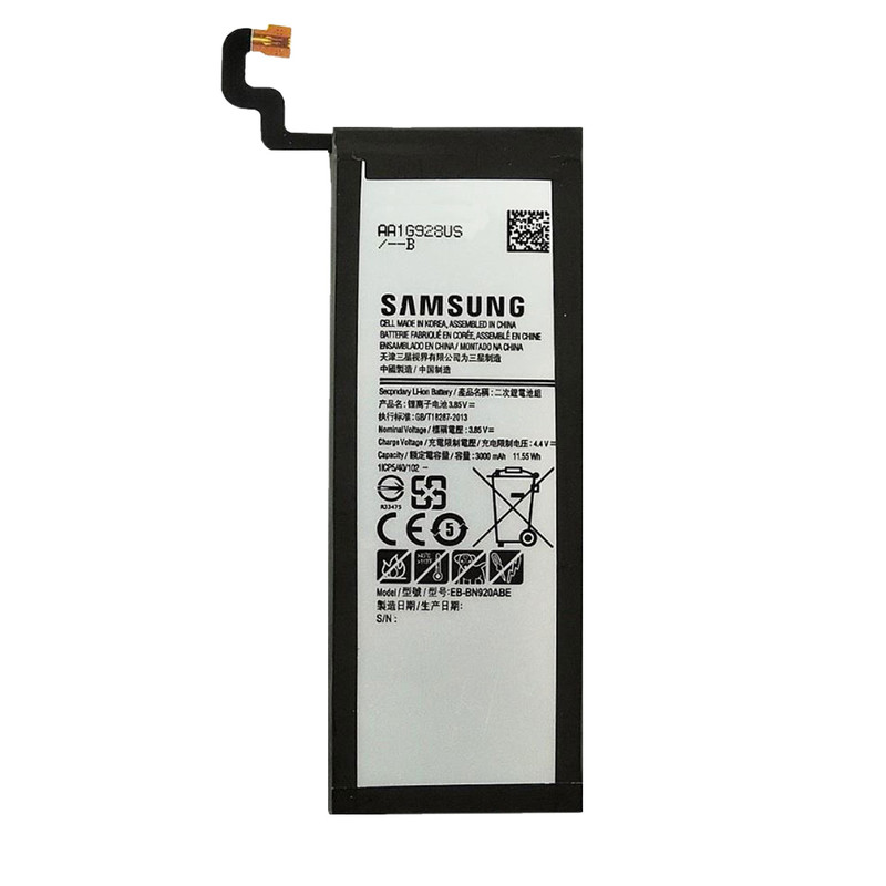 باتری موبایل مدل EB-BN920ABE ظرفیت 3000 میلی آمپر ساعت مناسب برای گوشی موبایل سامسونگ Galaxy Note5