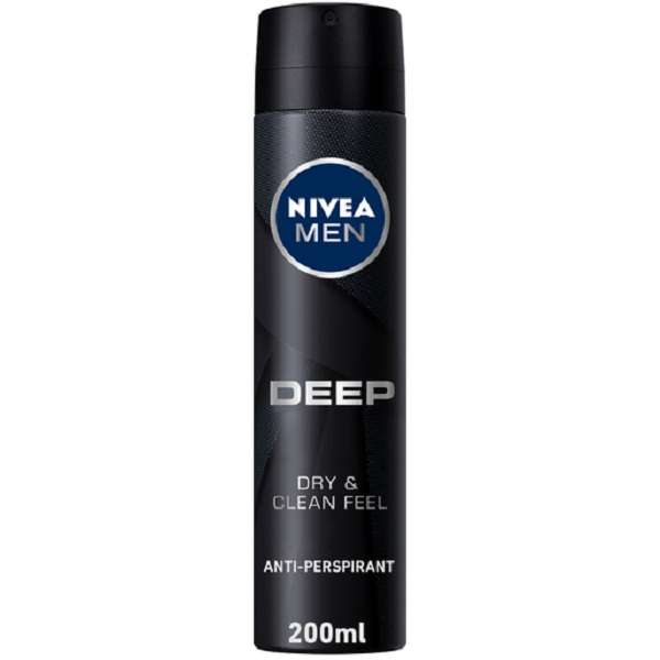 اسپری ضد تعریق مردانه نیوآ مدل Deep حجم 200 میلی لیتر اسپری ضد تعریق مردانه نیوآ مدل Deep حجم 200 میلی لیتر