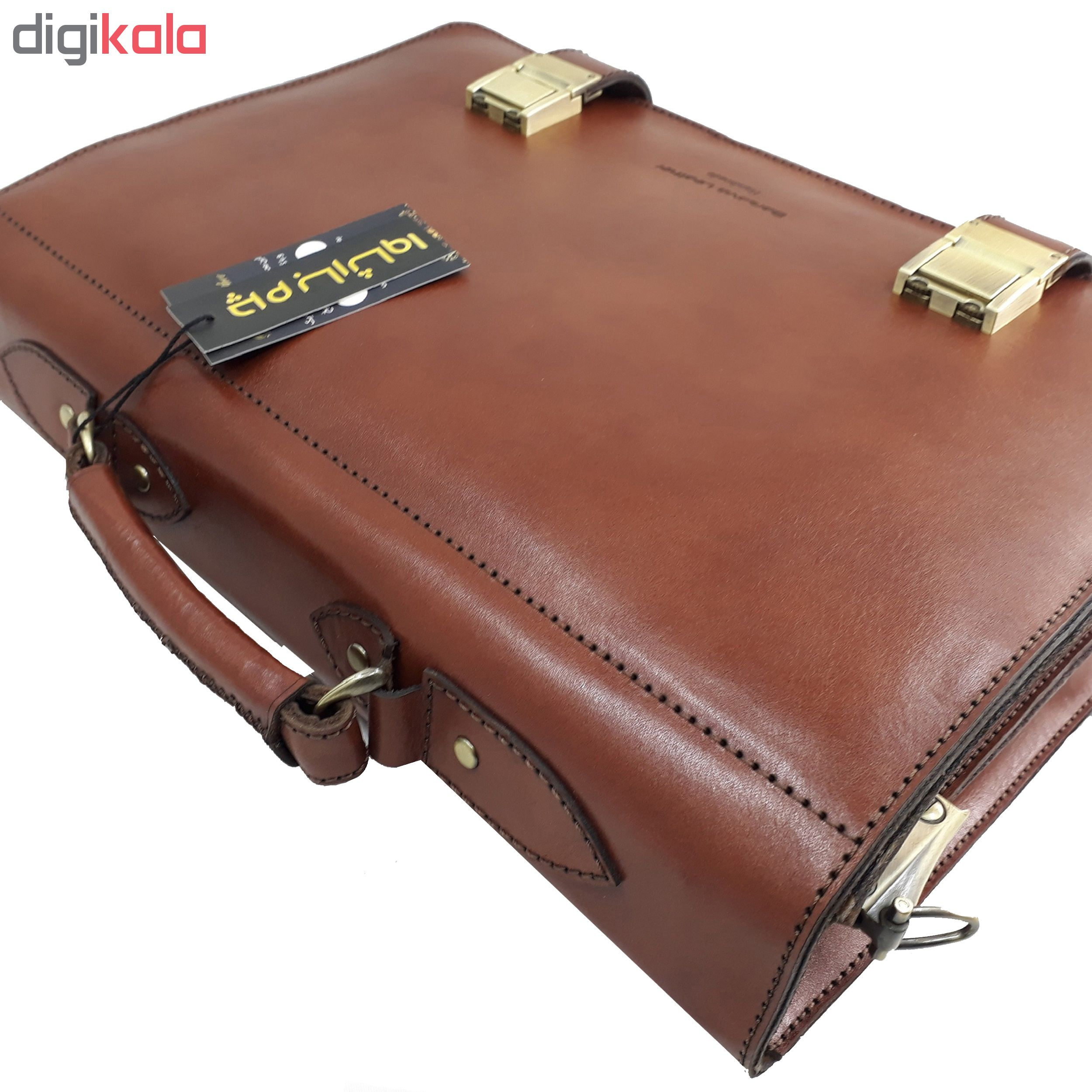 کیف اداری مردانه چرم بارثاوا کد 1103