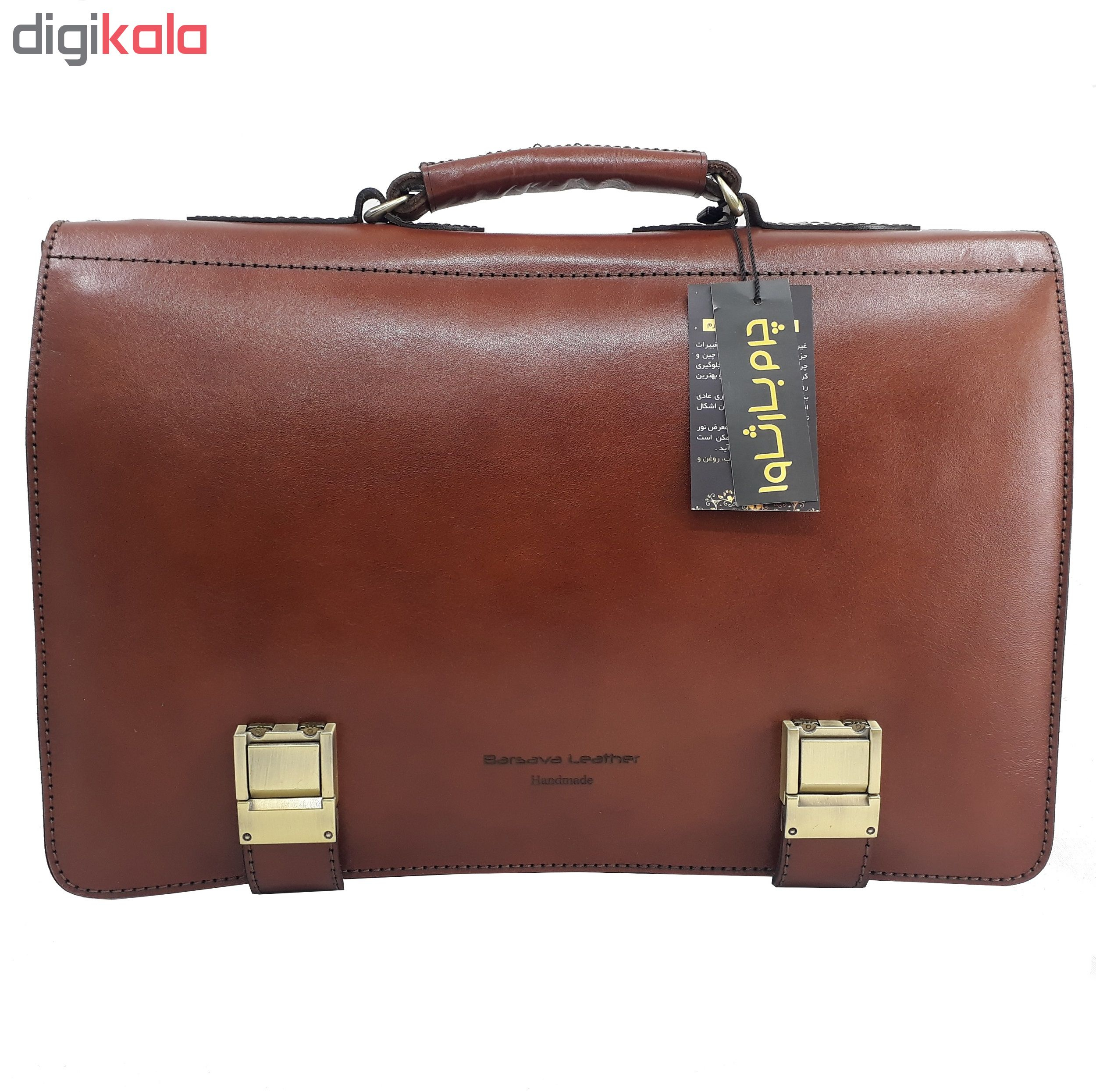 کیف اداری مردانه چرم بارثاوا کد 1103