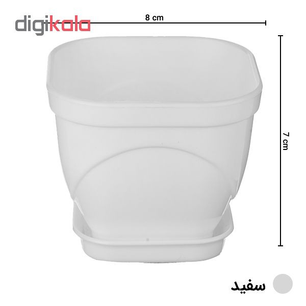 گلدان نارون کد 8 مجموعه 3 عددی