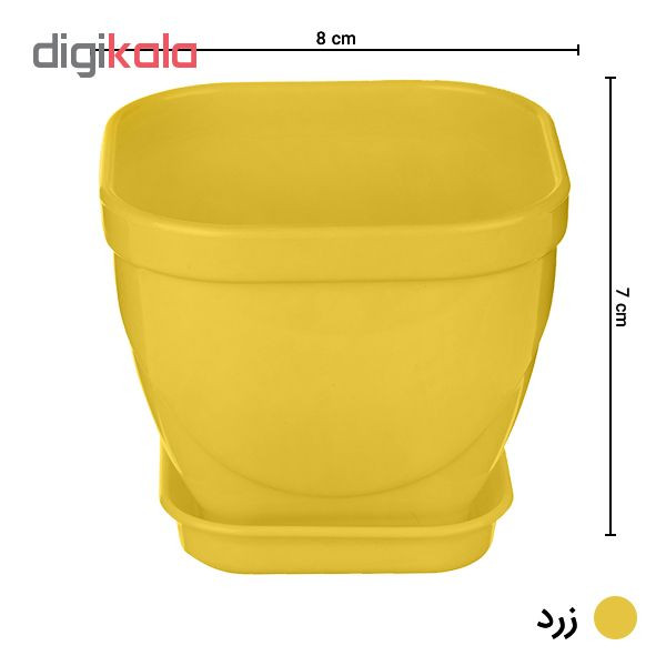 گلدان نارون کد 8 مجموعه 3 عددی