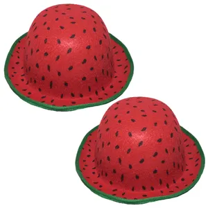 کلاه طرح هندوانه یلدا بسته 2 عددی