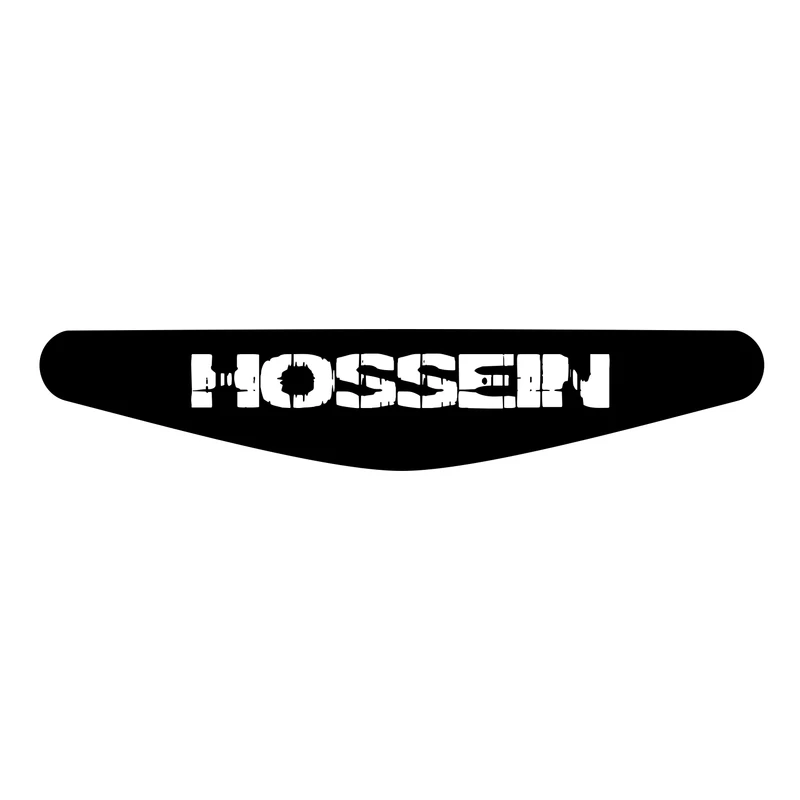 برچسب لایت بار دسته پلی استیشن 4 ونسونی طرح HOSSEIN