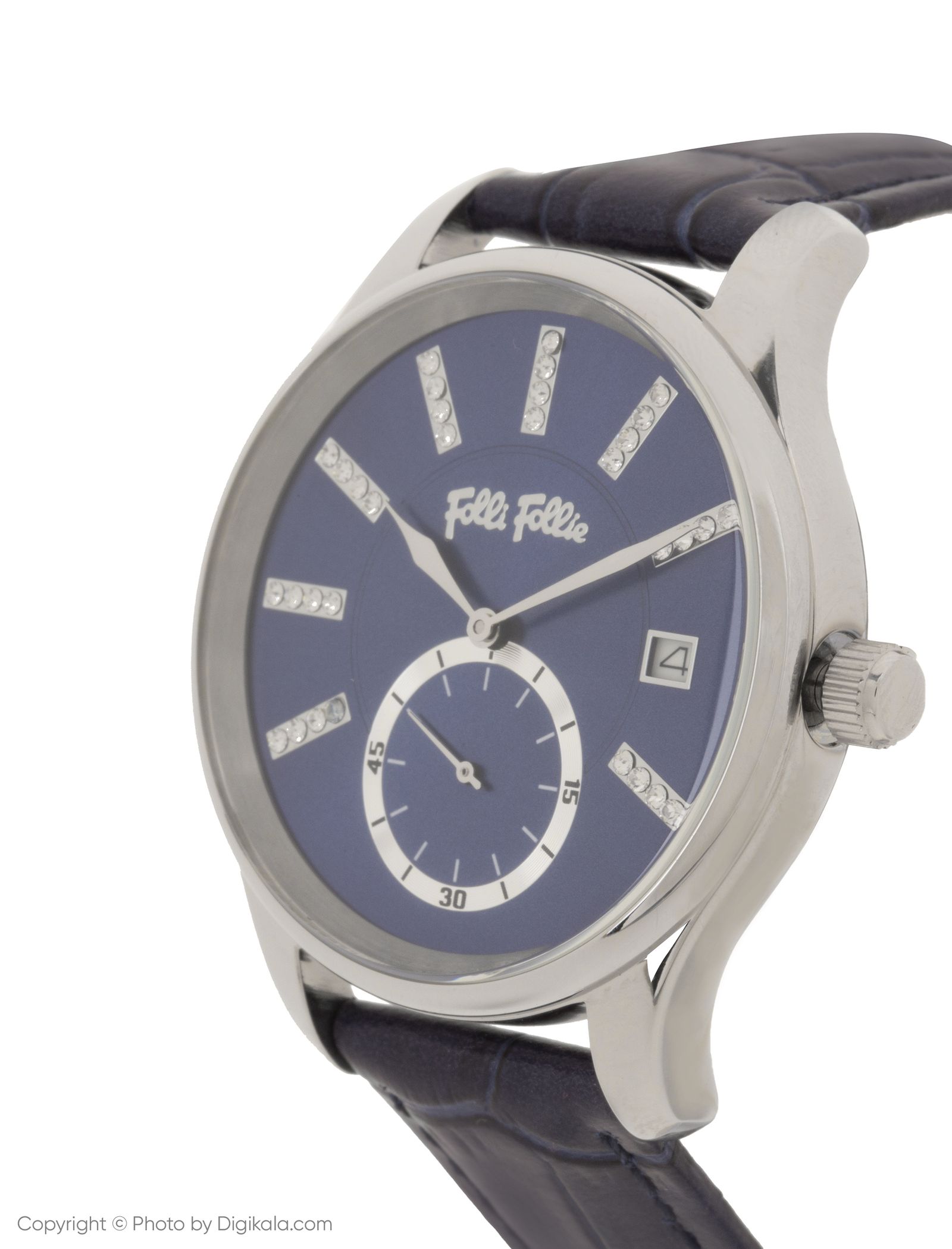 ساعت مچی عقربه ای زنانه فولی فولیه مدل WF18T004STU - آبی تیره - 3