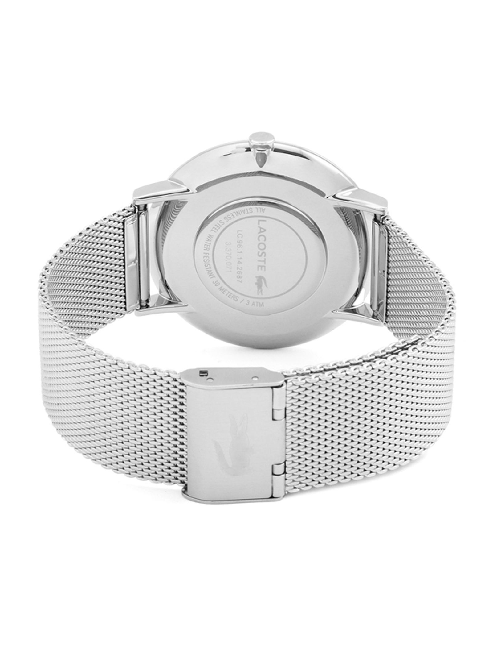 ساعت مچی عقربه ای مردانه لاگوست مدل 2010900 - نقره ای - 3