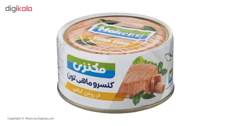 کنسرو ماهی تون مکنزی در روغن گیاهی - 180 گرم عکس شماره 4