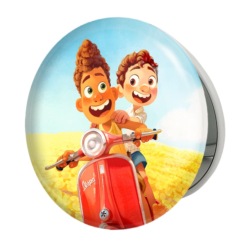 آینه جیبی خندالو طرح انیمیشن لوکا Luca مدل تاشو کد 4538 