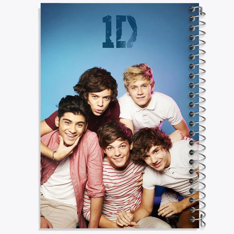 دفتر لیست خرید 50 برگ خندالو طرح گروه موسیقی وان دایرکشن One Direction کد 18930