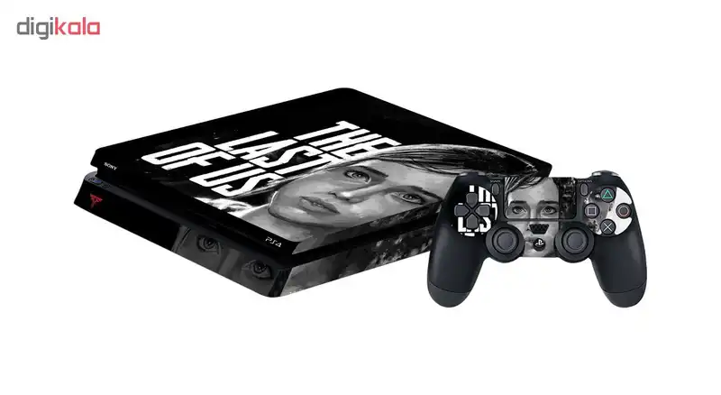 برچسب پلی استیشن 4 اسلیم گراسیپا طرح Last of us کد ۰۱ بسته ۲ عددی