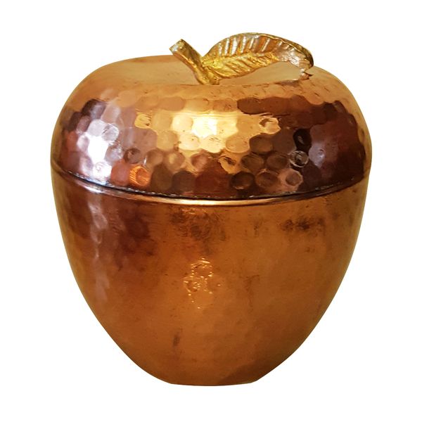 قندان مسی مدل سیب کد 2 قندان مسی مدل سیب کد 2