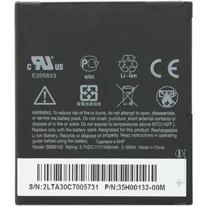 باتری موبایل مدل BB99100  ظرفیت 1400 میلی آمپرساعت مناسب برای گوشی موبایل اچ تی سی Desire G7