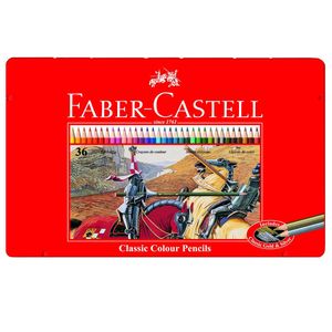 مداد رنگی 36 رنگ فابر کاستل مدل classic36m