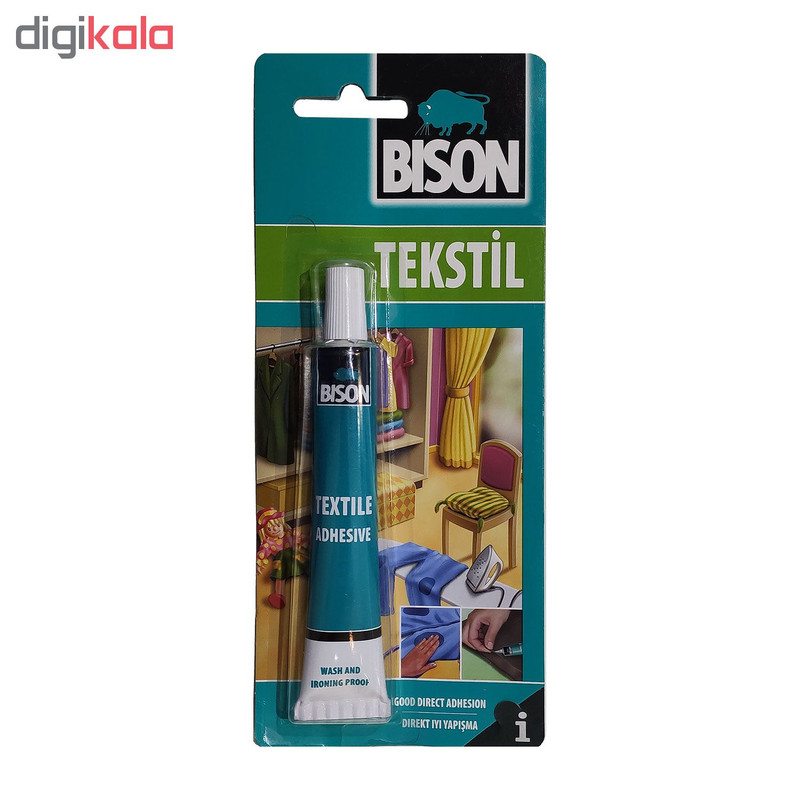 چسب پارچه بایسن مدل TEKSTIL حجم 25 میلی لیتر