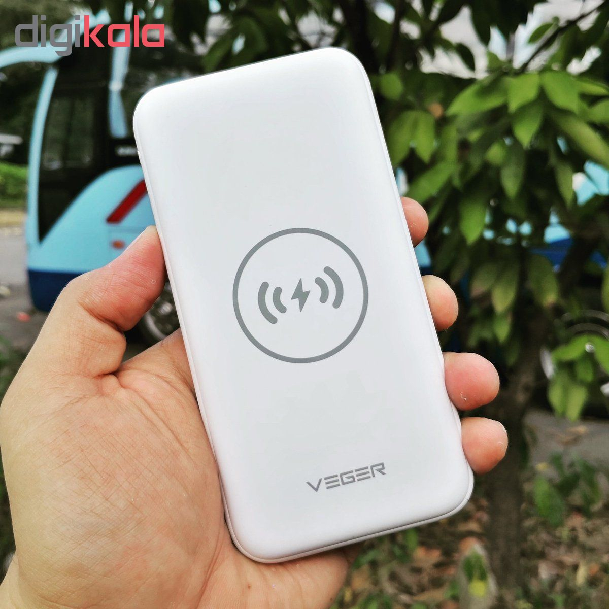 شارژر همراه بی سیم وگر مدل VP-1027W ظرفیت 20000 میلی آمپر ساعت
