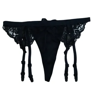 ست شورت و نگهدارنده جوراب زنانه کد sln01 رنگ مشکی