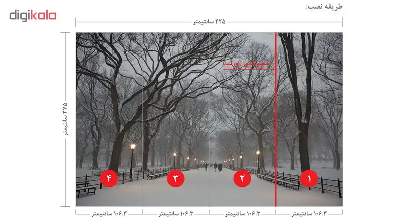 پوستر دیواری کد 1370135