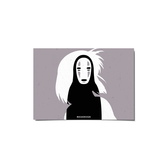 کارت پستال ماسا دیزاین طرح no face کد postv29
