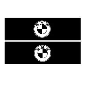 برچسب پا رکابی خودرو طرح BMW مدل TIG017 بسته ۲ عددی