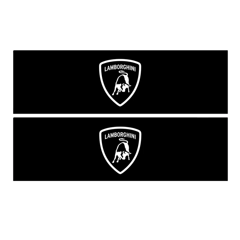 برچسب پا رکابی خودرو طرح LAMBORGHINI مدل TIG030 بسته ۲ عددی
