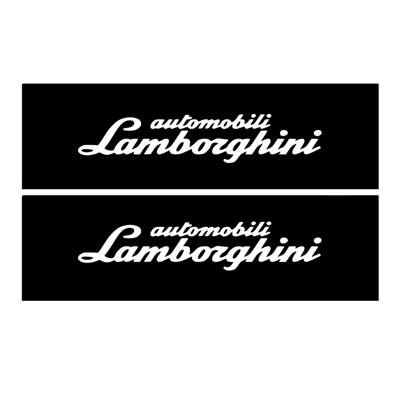 برچسب پا رکابی خودرو طرح LAMBORGHINI مدل TIG037 بسته ۲ عددی