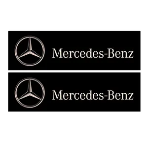 برچسب پا رکابی خودرو طرح BENZ مدل TIG041 بسته ۲ عددی