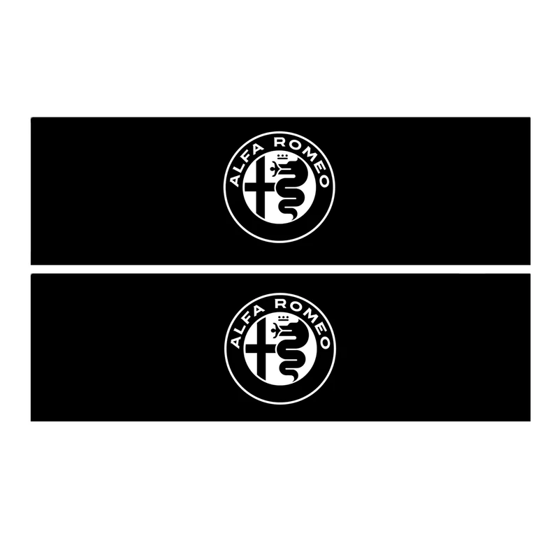 برچسب پا رکابی خودرو طرح ALFA ROMEO مدل TIG044 بسته ۲ عددی
