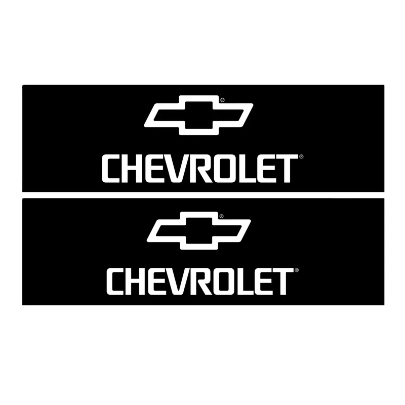 برچسب پا رکابی خودرو طرح CHEVROLET مدل TIG053 بسته ۲ عددی