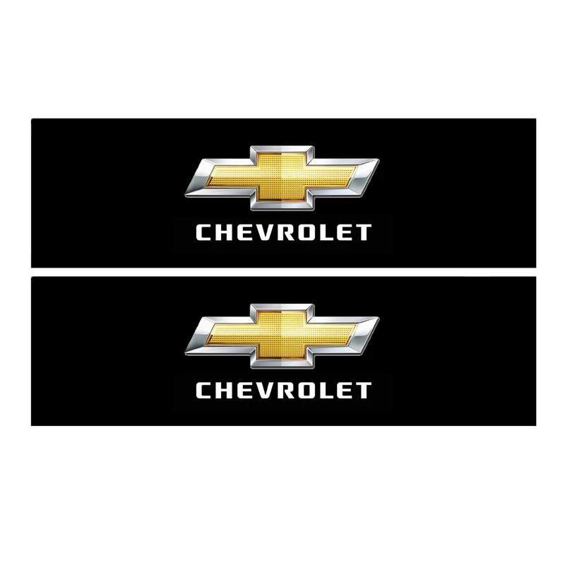 برچسب پا رکابی خودرو طرح CHEVROLET مدل TIG055 بسته ۲ عددی
