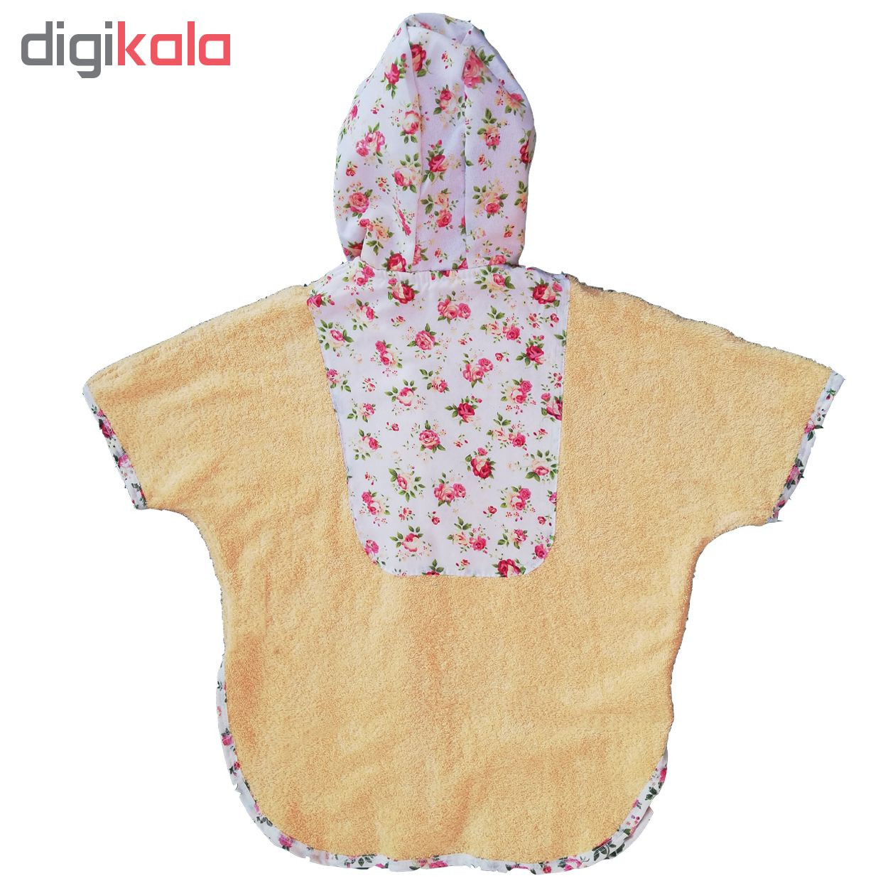 حوله کودک زمرد حریر مدل پری گل سایز 80