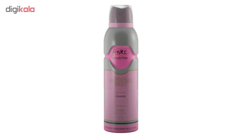 اسپری خوشبو کننده بدن زنانه آنیکا مدل Chanec chanel حجم 200 میلی لیتر