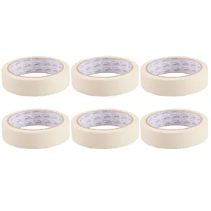 چسب کاغذی اندیکا کد 616003 عرض 2.5 سانتی‌متر بسته 6 عددی
