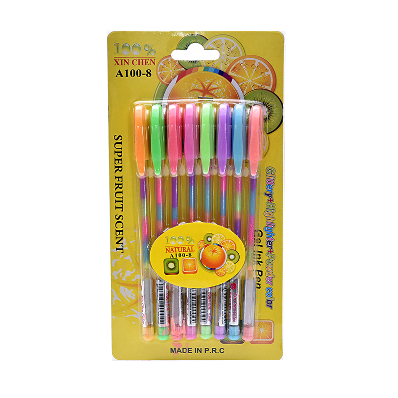 خودکار مدل Glitter-A100 مجموعه 8 عددی