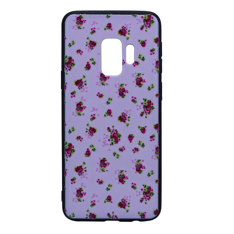 کاور طرح Tiny Flowers مدل ABN-098 مناسب برای گوشی موبایل سامسونگ Galaxy S9