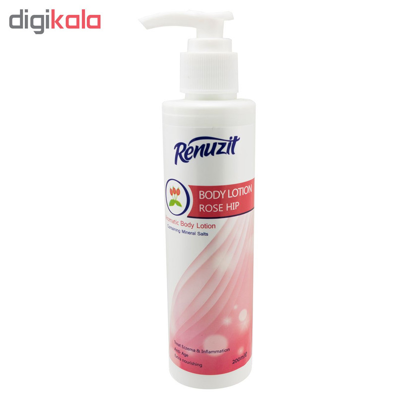 لوسیون بدن رینو زیت مدل ROSE HIP حجم 200 میلی لیتر مجموعه 4 عددی لوسیون بدن رینو زیت مدل ROSE HIP حجم 200 میلی لیتر مجموعه 4 عددی