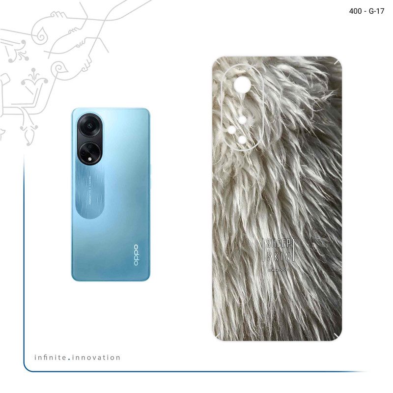 برچسب پوششی ماهوت مدل Sheep Skin مناسب برای گوشی موبایل اپو A98