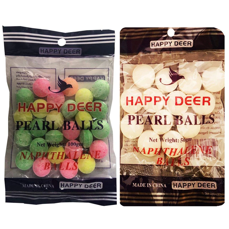 نفتالین خوشبو کننده هپی در مدل A001 وزن 150 گرم مجموعه 2 عددی