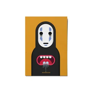 کارت پستال ماسا دیزاین طرح no face کد postv59