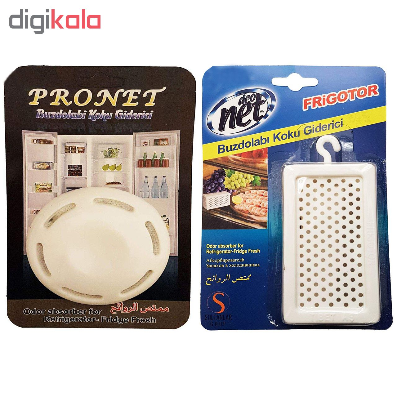 بوگیر یخچال پرونت مدل A001 به همراه بوگیر یخچال دوو نت مدل B001