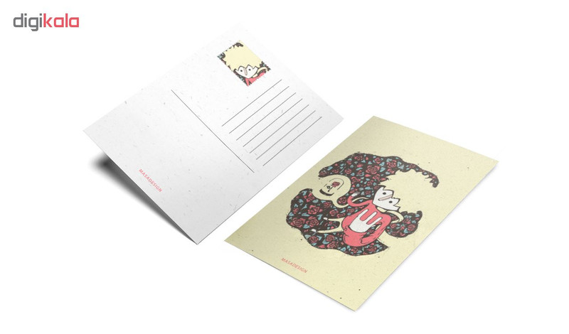 کارت پستال ماسا دیزاین طرح پسر کد postv61