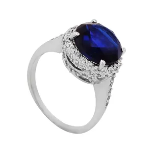 انگشتر نقره زنانه کد R195PB