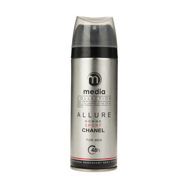 اسپری بدن مردانه مدیا مدیل ALLURE حجم 200 میلی لیتر