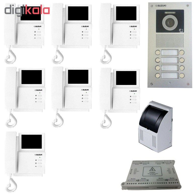 درب بازکن تصویری سوزوکی مدل 413i-7v مجموعه 8 عددی