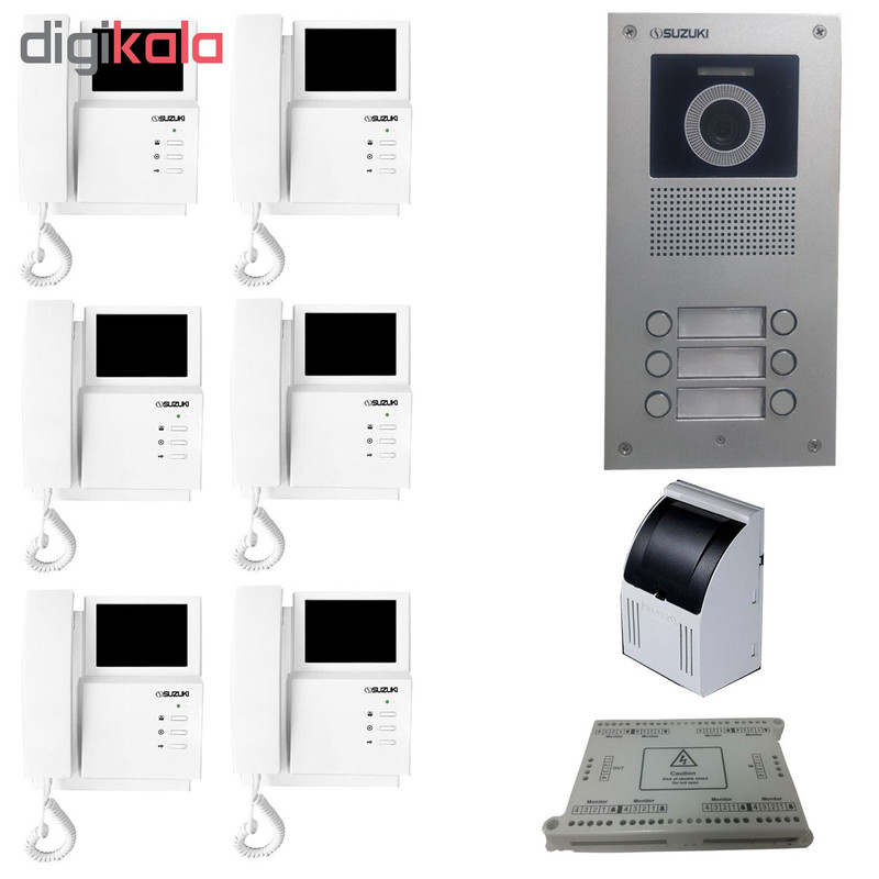 درب بازکن تصویری سوزوکی مدل 413i- 6v مجموعه 7 عددی